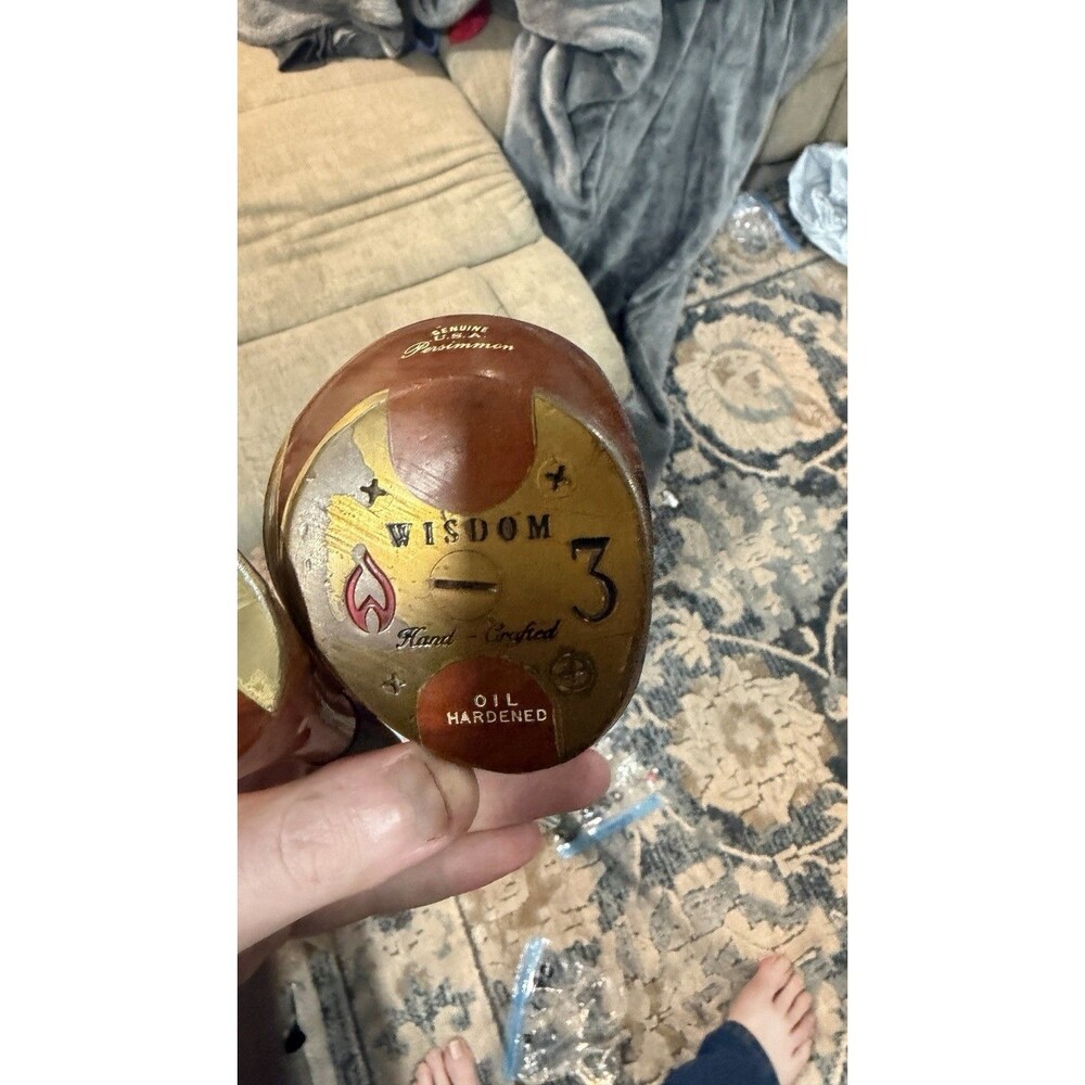 PERSIMMON MCGREGGOR 1 AND 3 WOOD - Picture 3 of 9